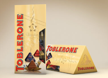 Toblerone food packaging design agency for Kraft - UAE, Dubai, USA